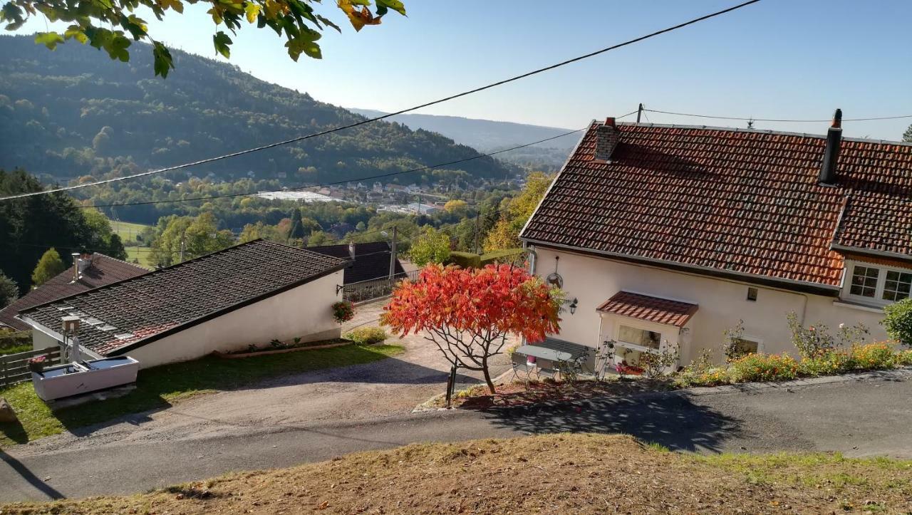 Gite De Bellevue Maison Traditionnelle Vosgienne Plainfaing Exterior foto